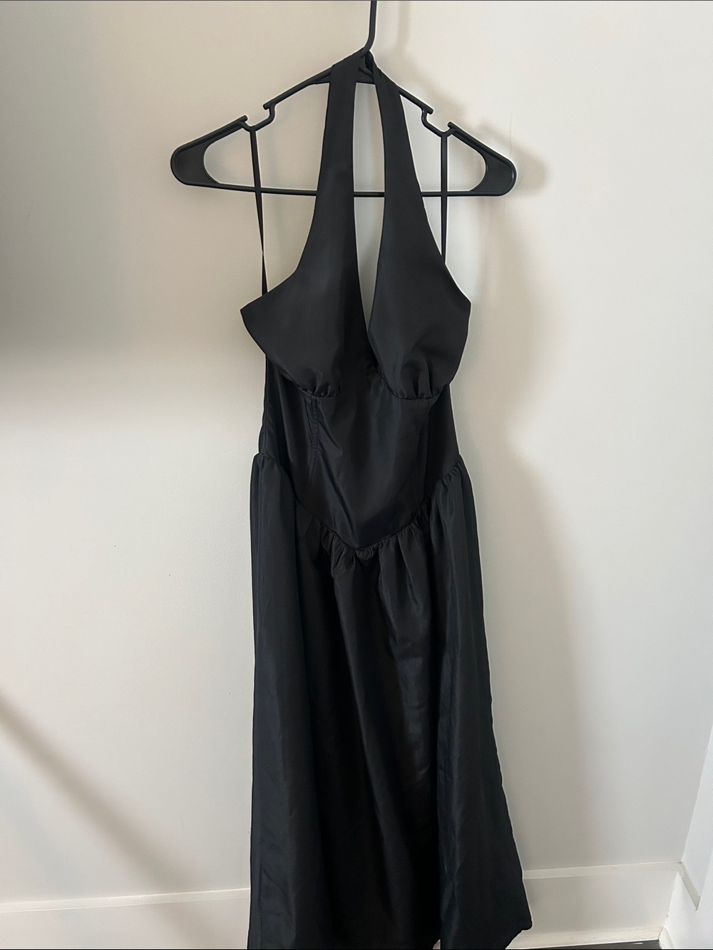 More to come black dress